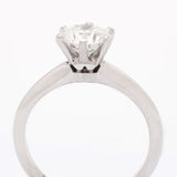 Tiffany & Co. 0.60  Carat Diamond Solitaire Platinum Ring
