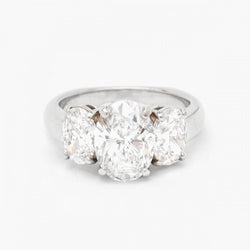 Royal De Versailles 2.68 Carat Oval Cut Diamond Ring