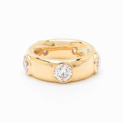 Royal De Versailles 5.00 Total Carat Diamond Gold Ring