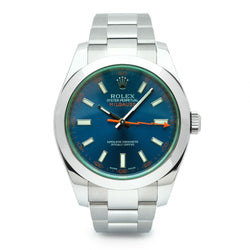 Rolex Oyster Perpetual Milgauss Blue Dial 2020 Watch. Discontinued.