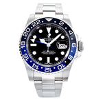 Rolex Oyster Perpetual GMT Black & Blue Batman Watch
