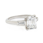 Tiffany & Co. Emerald Cut & Tapered Baguette Diamond Ring