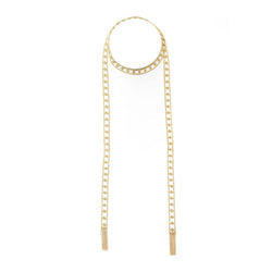 Tiffany & Co. 18 Karat Yellow Gold Mesh Scarf Necklace