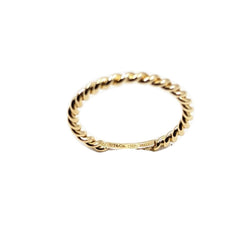 Tiffany & Co 18kt Yellow gold Twist Ring