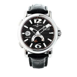 Ulysse Nardin Dual Time Automatic Stainless Steel Watch