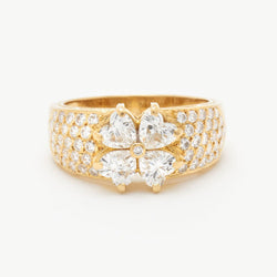 Van Cleef & Arpels Antoinette Heart Shaped Diamond Ring