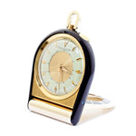 Jaeger LeCoultre Memovox Gold-Plated Travel Alarm Clock