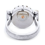 Omega White Gold & Diamond Manual Winding Watch Ring
