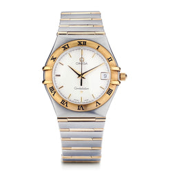 Omega Men's Constellation in Steel and 18kt Yellow Gold. 33mm: