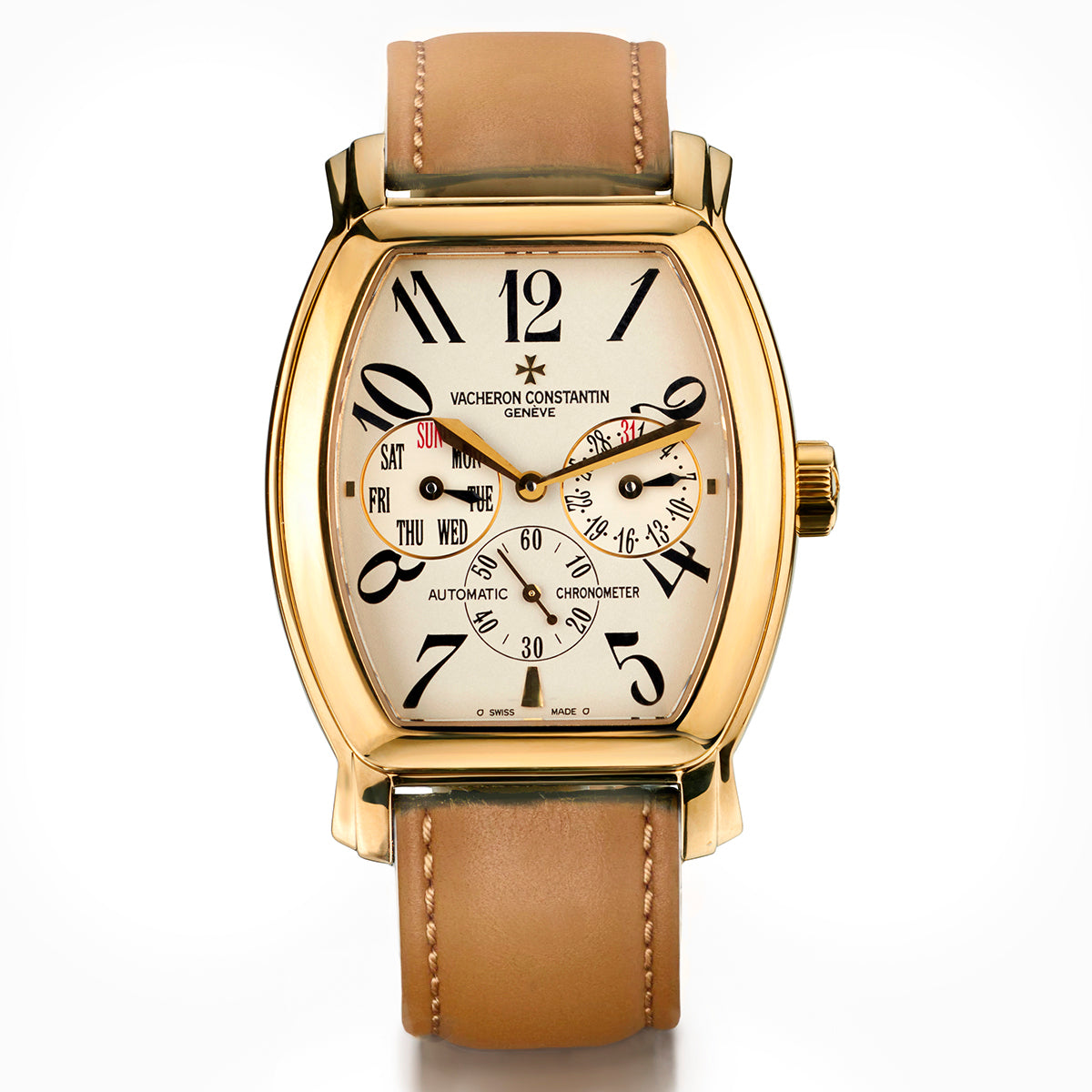 Vacheron Constantin Royal Eagle Day / Date Chronometer. 18kt Y/G.