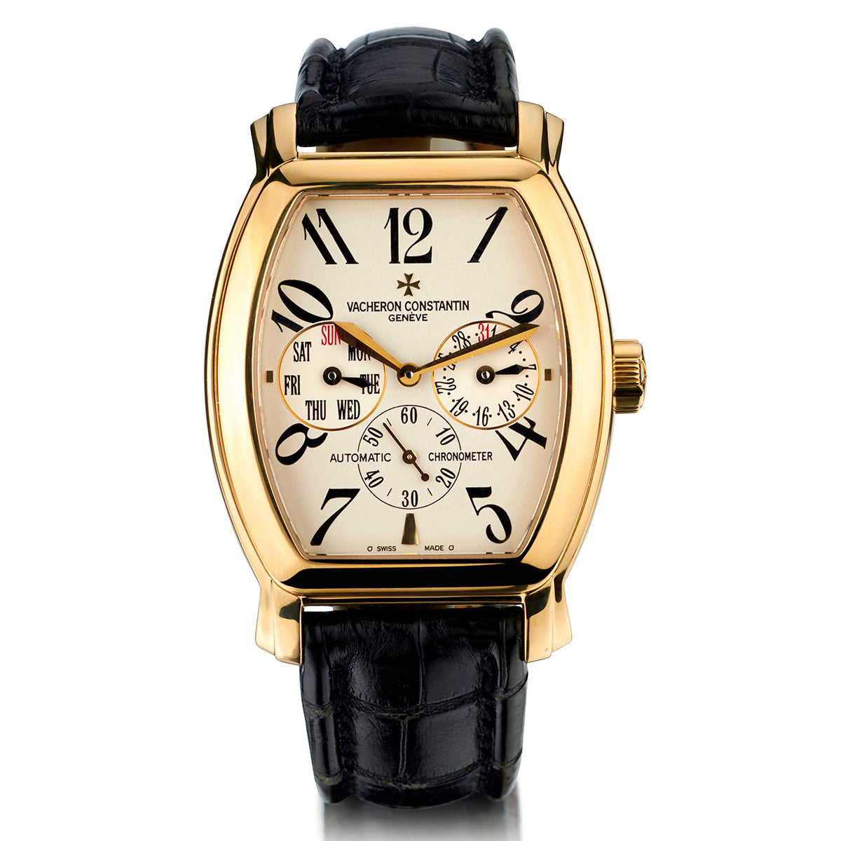 Vacheron Constantin Royal Eagle Day / Date Chronometer. 18kt Y/G.