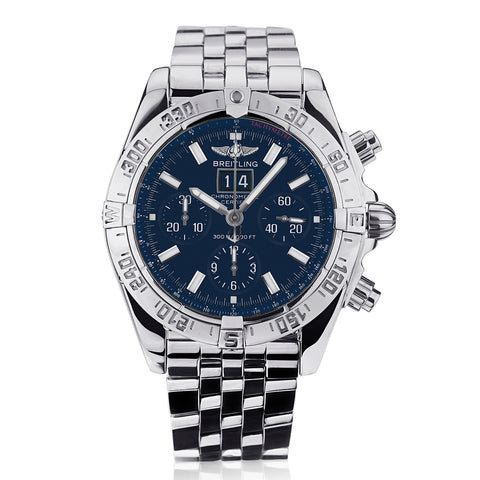 Breitling Blackbird Chronograph in Steel. 44mm. Reference: A44359