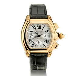 Cartier Roadster Chronograph in 18kt Yellow gold. Ref: 2619