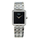 Piaget Protocole Mechanical in 18kt White Gold. Black Onyx Dial. Re:92154
