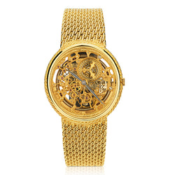Audemars Piguet 18kt Yellow Gold Skeleton Dress Watch. Ref: 43244