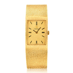Omega 18kt Yellow Solid Gold Watch. Manual. Ref: D6751