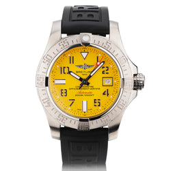Breitling Avenger II Seawolf Yellow. Dial. Chronometer. Ref: M17331E21/I530-153S
