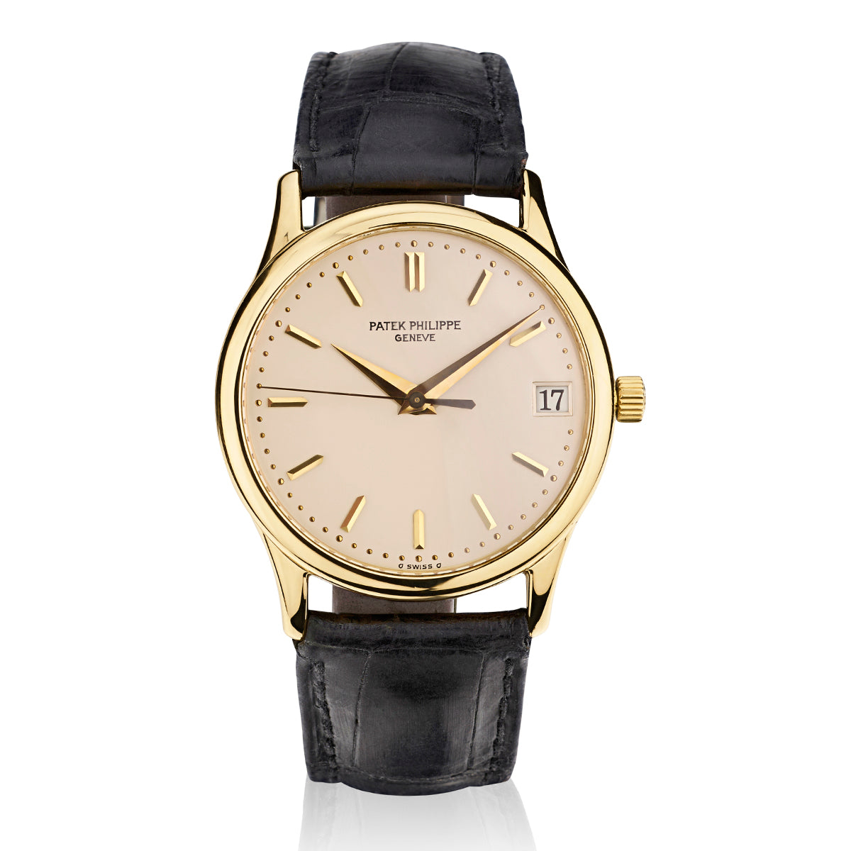 Patek Philippe Calatrava Date in 18kt Yellow Gold. Ref: 3998 – Van Rijk