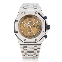 Audemars Piguet Royal Oak Offshore "The Beast". Reference # 27521ST. Tropical Brown Dial.