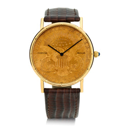 Corum "The Presidential Watch" 20 USD Coin Double Eagle. Ref: 5530056. Circa 1984
