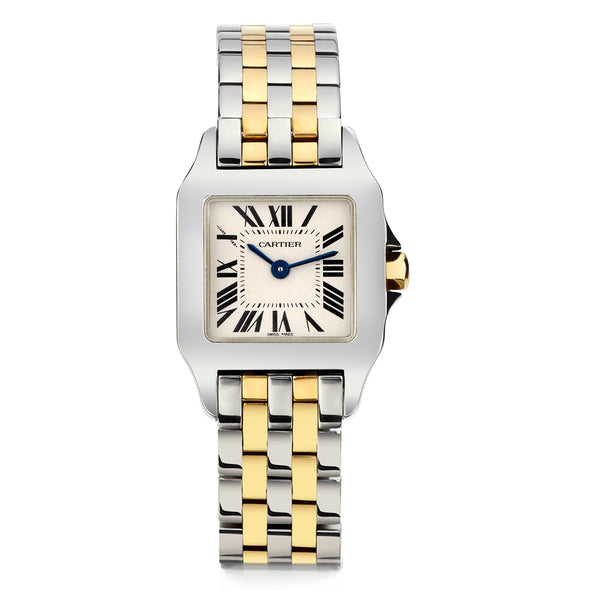 Cartier Santos Damoiselle in Steel and 18kt Gold. Ref: 2698 | Van