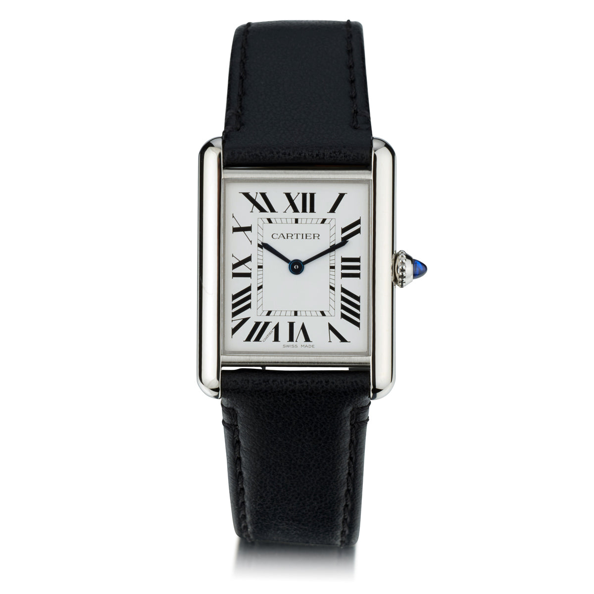 Cartier Large Tank Must in Stainless Steel. Ref:WSTA0059. New / Unworn ...