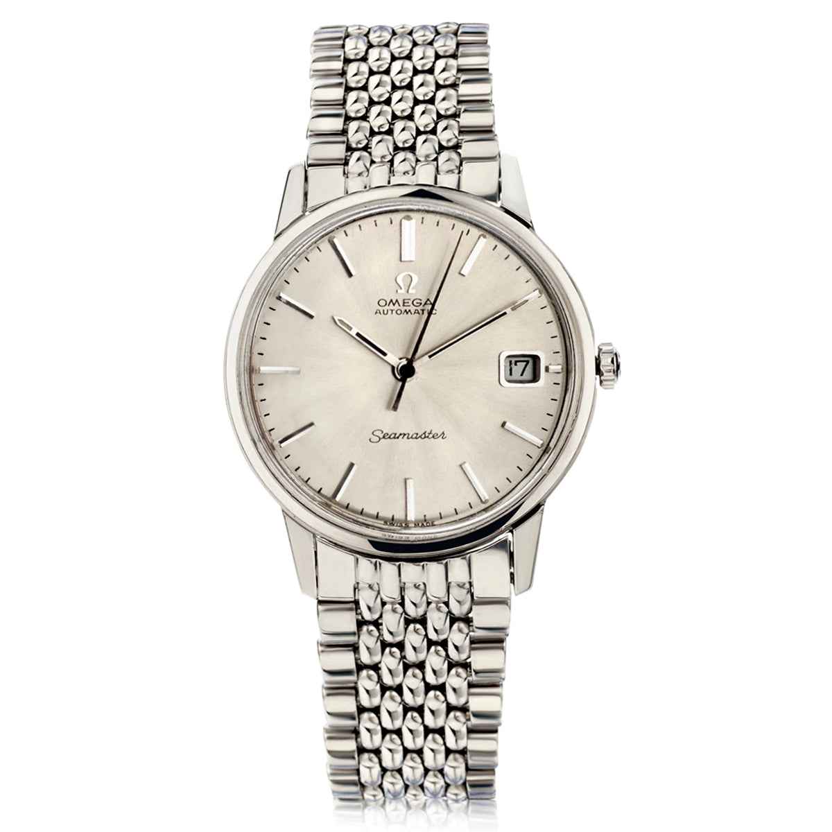 Omega Seamaster in Steel. Circa 1963. Ref:166.002