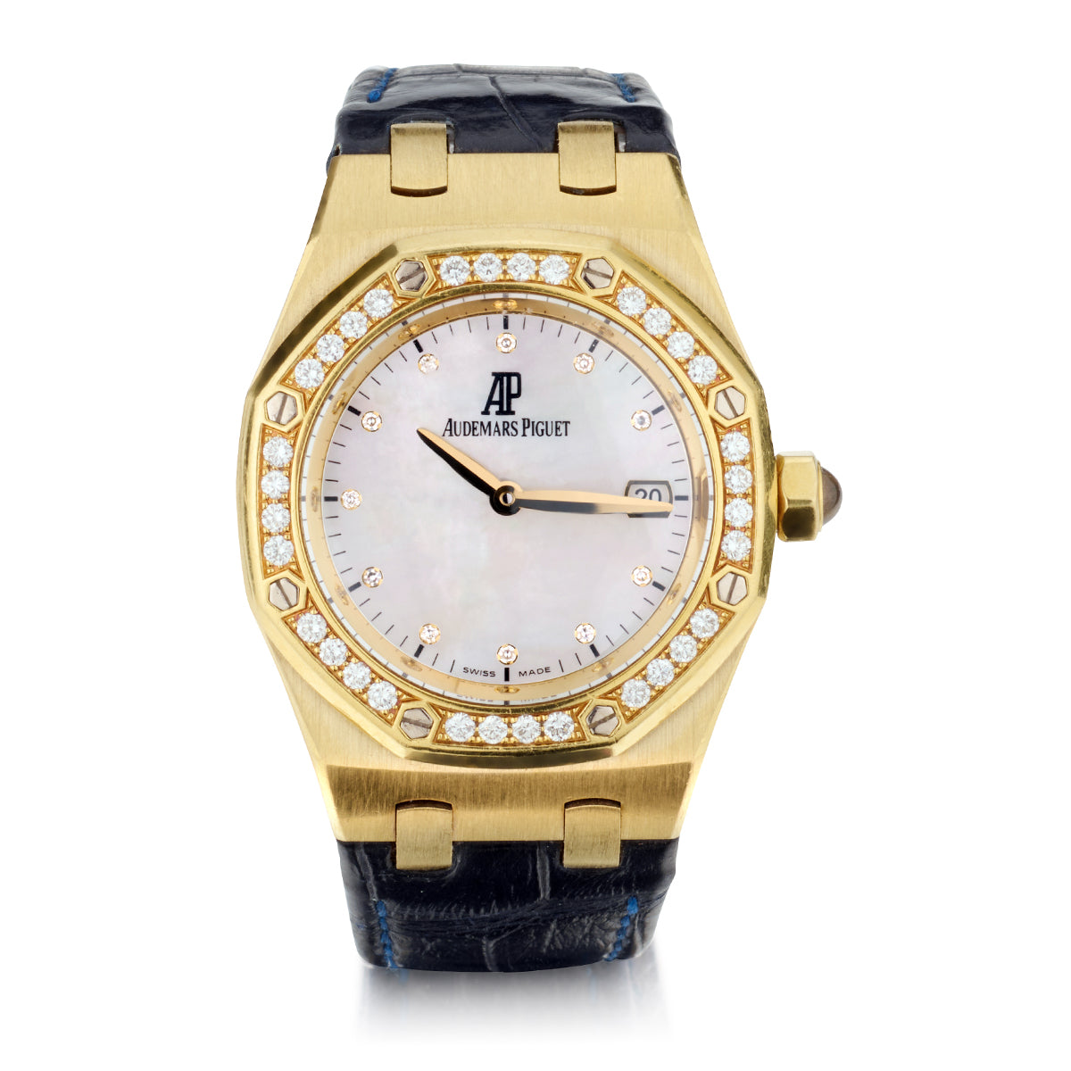 Audemars Piguet Lady Royal Oak in 18kt Yellow Gold. Ref: 67601BA