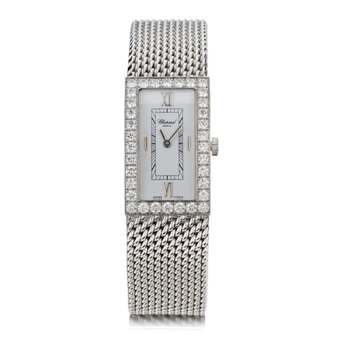 Chopard Ladies Les Classique 18kt White Gold Watch. Ref: 10/6872