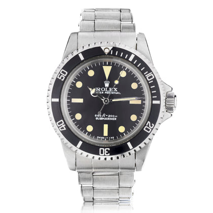 Rolex Vintage Submariner No Date. Unpolished. Ref: 5513. Circa 1967
