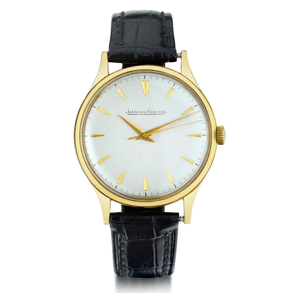 Jaeger leCoultre 18kt Yellow Gold Wristwatch. Circa 1960's. | Van