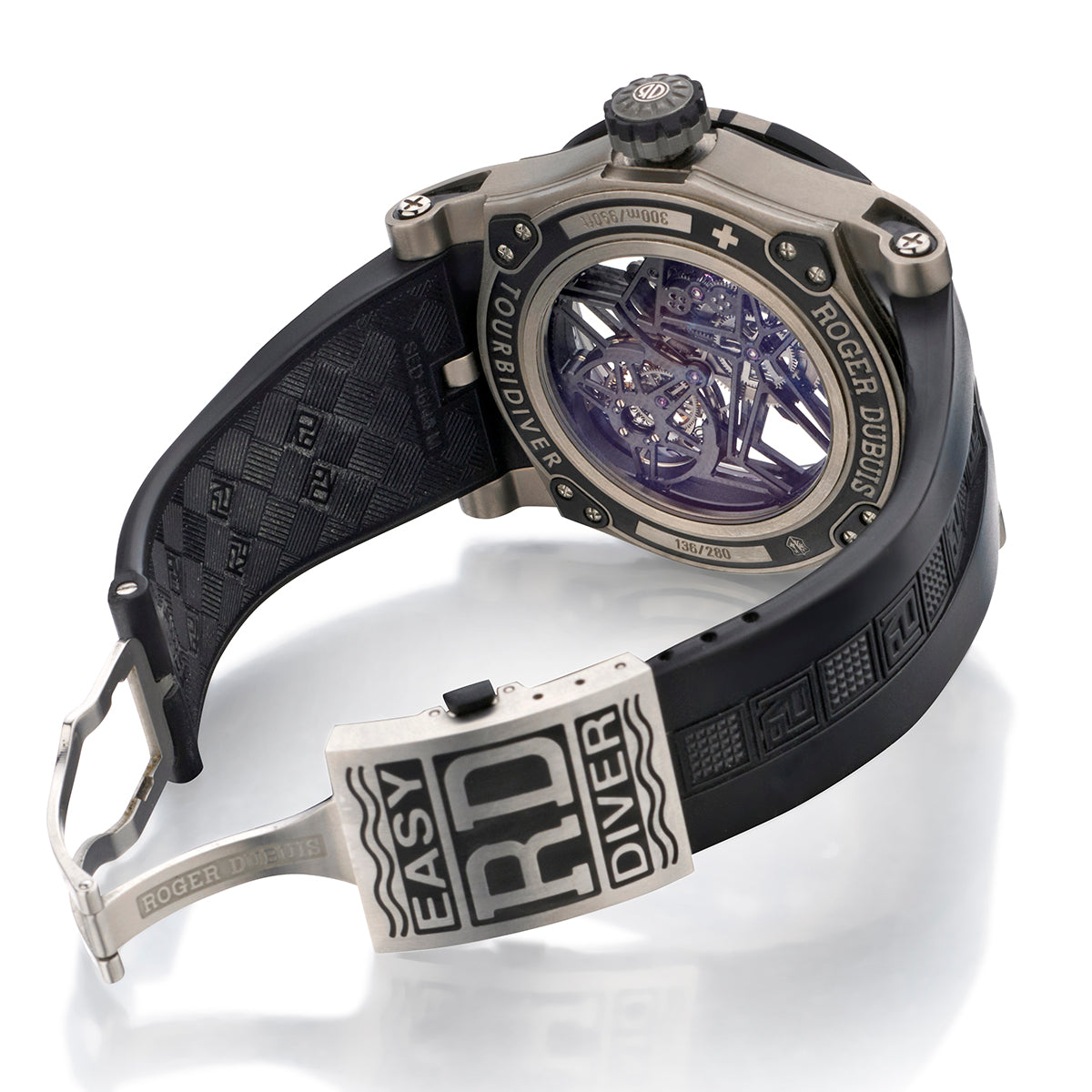 Roger Dubuis Tourbidiver Tourbillon Limited Titanium 48mm. Ref