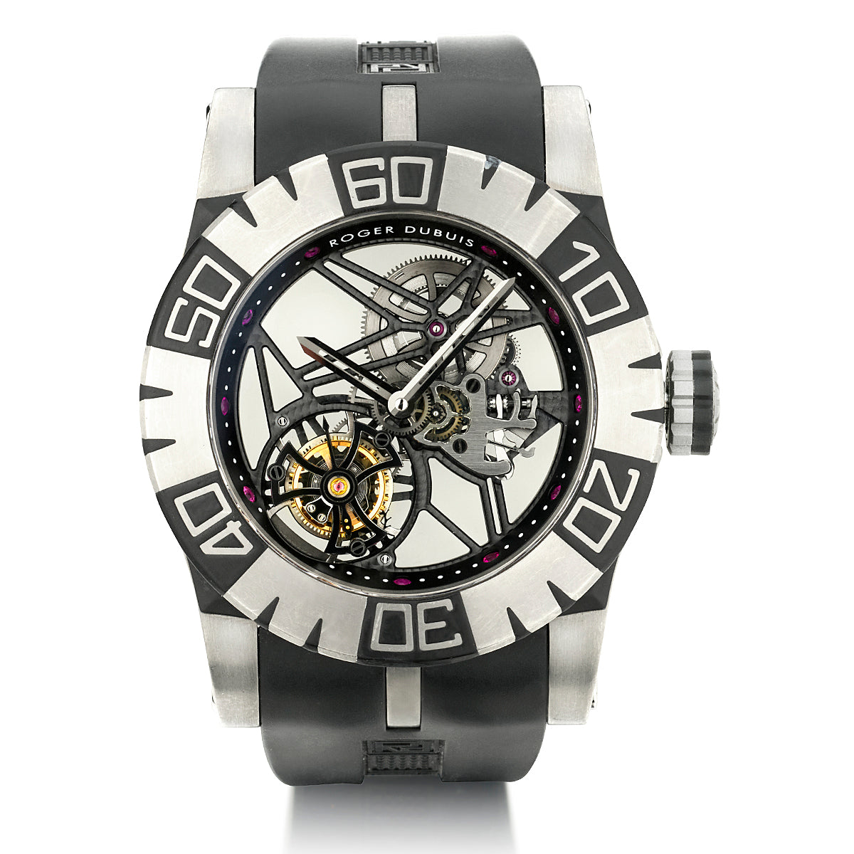 Roger Dubuis Tourbidiver Tourbillon Limited Titanium 48mm. Ref