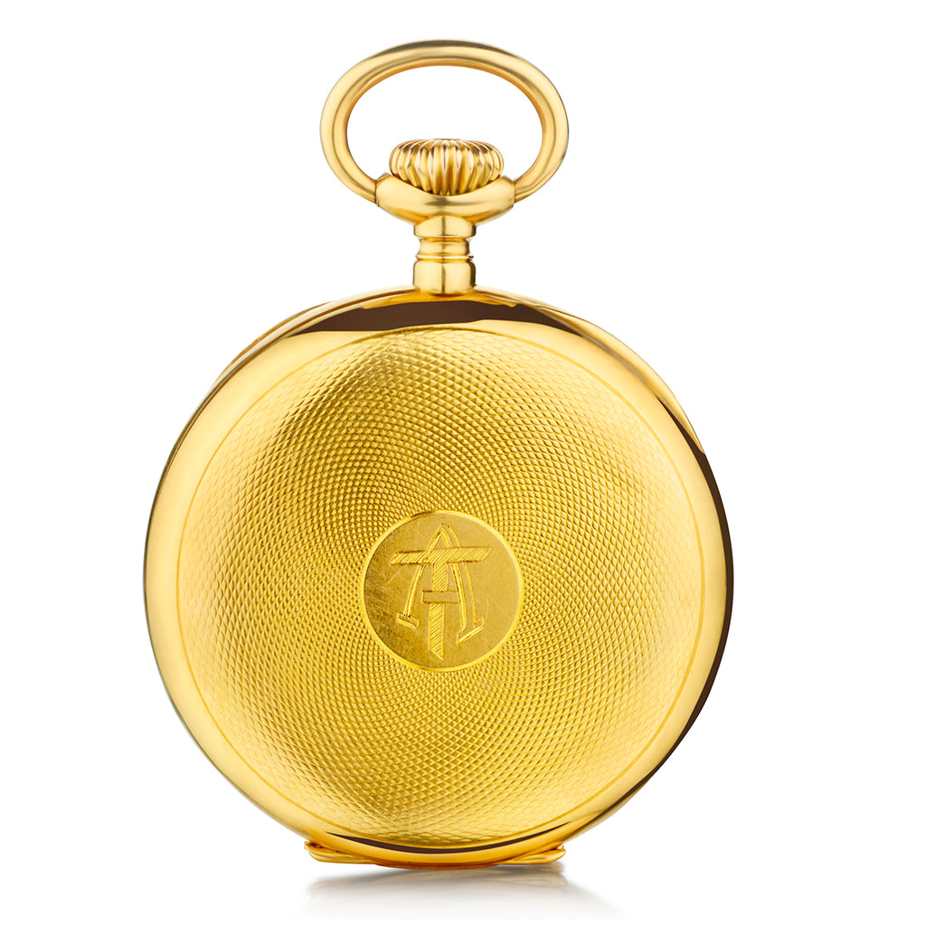 Patek Philippe Chronometro Gondolo Pocket Watch in 18kt Yellow Gold. 5 ...