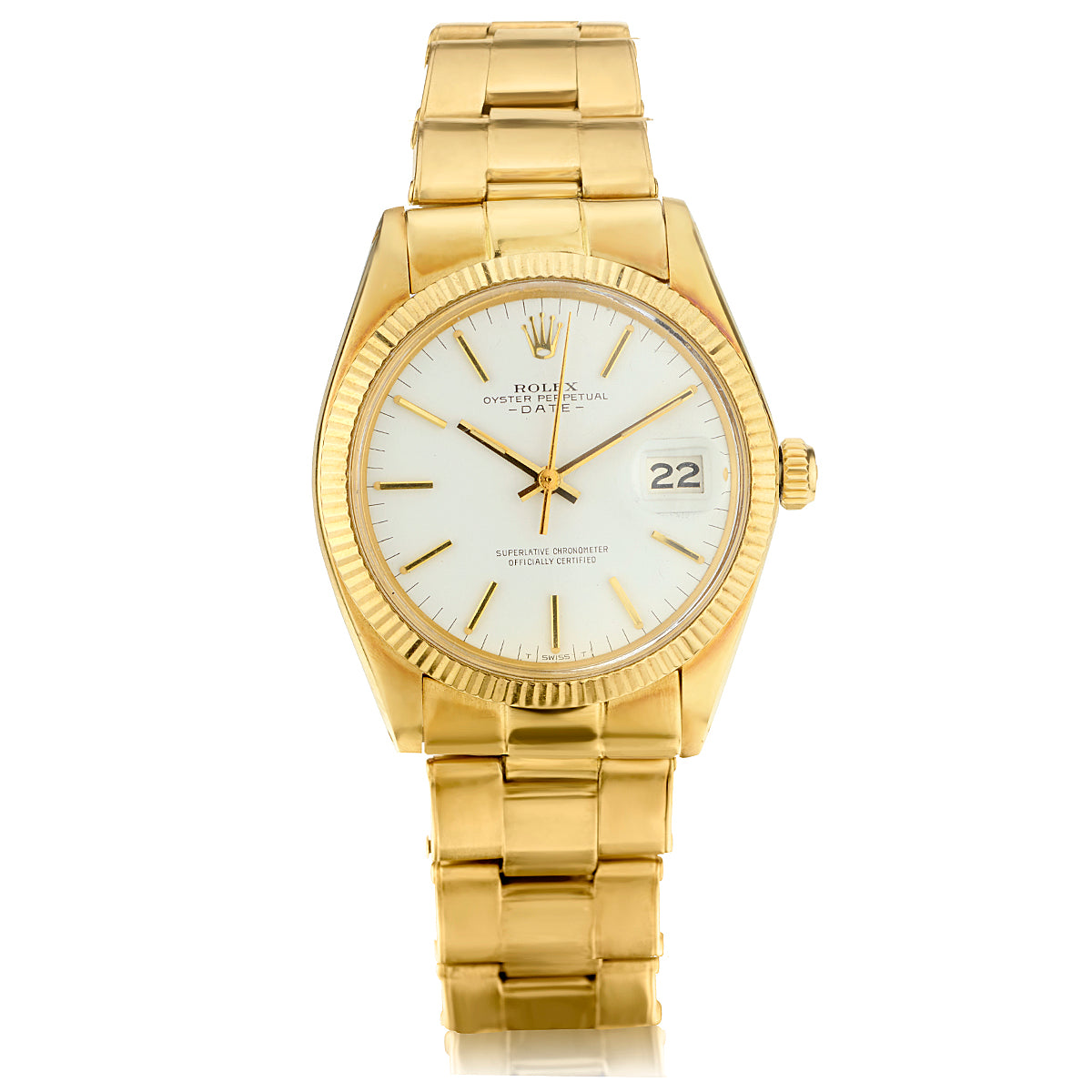 【美品】THE VINTAGE ROLEX Vintage Rolex Date in 18kt Yellow Gold. Ref:1503 | Van Rijk Estate