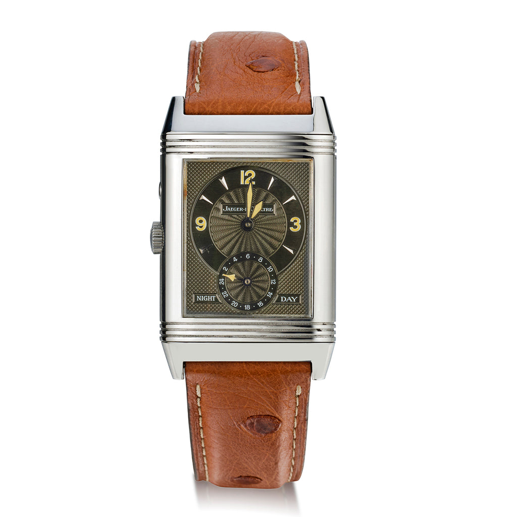 Duo Reverso Jaeger le Coultre Reverso Duo Face in Steel. Ref: 270.8.54 | Van Rijk ...
