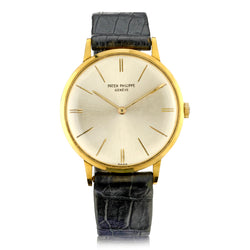 Patek Philippe Calatrava 18kt Yellow Gold Ultra Slim Watch. Ref: 3468