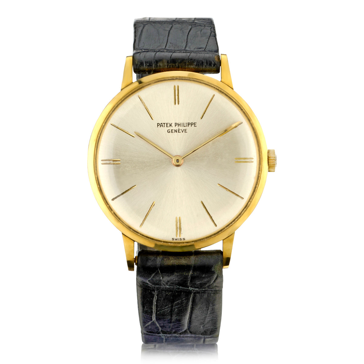 Patek Philippe Calatrava 18kt Yellow Gold Ultra Slim Watch. Ref: 3468
