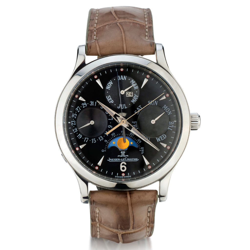 JLC Master S/S Ultra Thin Perpetual Calendar Moonphase Ref