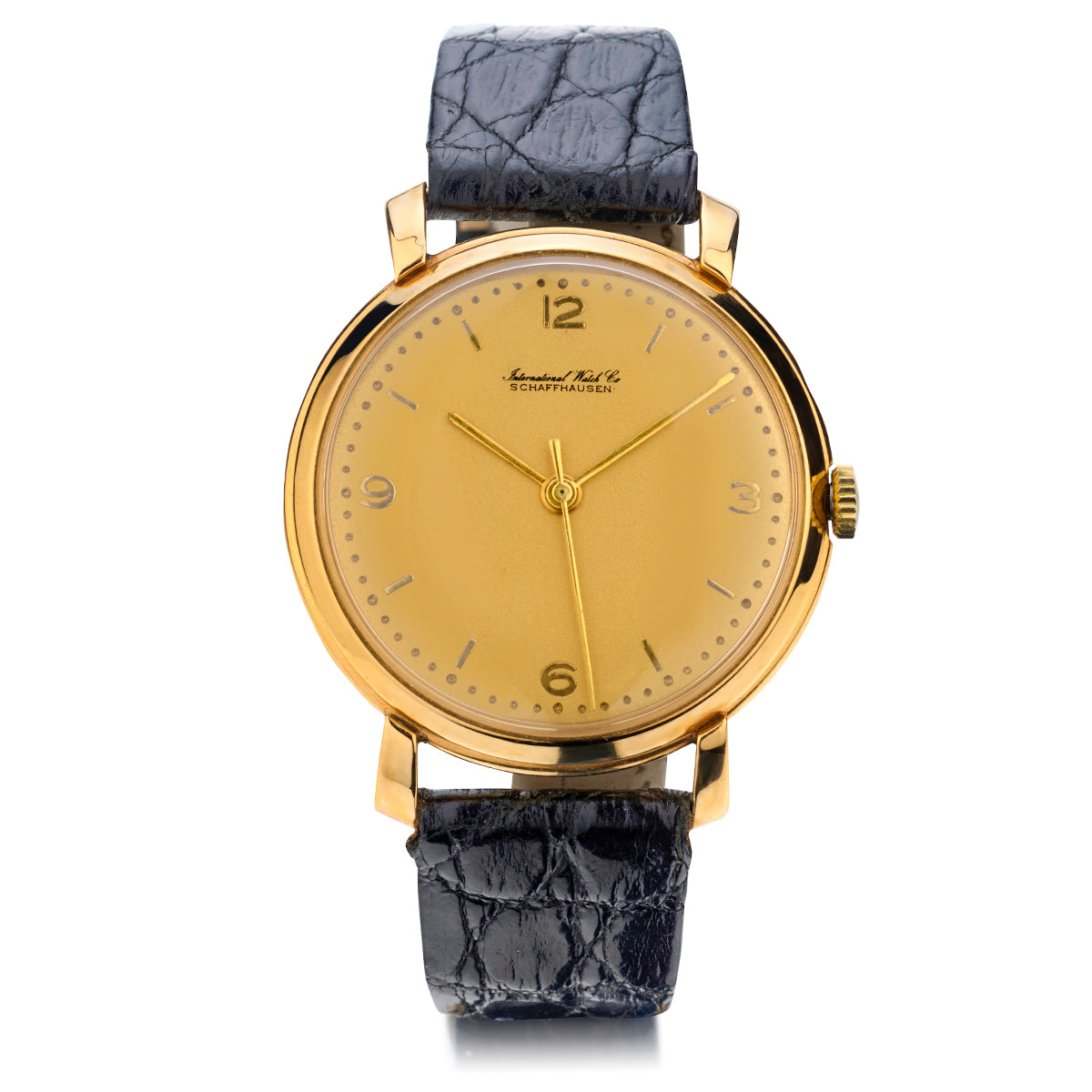 IWC Mens 18kt Yellow Gold Dress Watch. 36mm Case Size. | Van Rijk Estate Jewellers Toronto IWC Mens 18kt Yellow Gold Dress Watch. 36mm Case Size. | Van Rijk Estate Jewellers Toronto