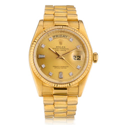 Mens Rolex Day-Date Presidential  Wristwatch. 18kt Yellow Gold. Ref: 18038