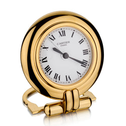 Cartier Colisee Travel Alarm Clock Paris.