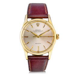 Rare!! Vintage Rolex Explorer with 18kt Gold Plated Case. Ref: 5506