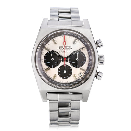 Zenith El Pimero Chronograph in Stainless Steel Wristwatch. Ref: SP1301