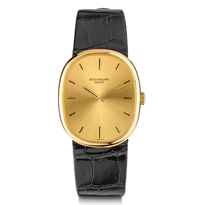 Patek Philippe Ellipse 18kt Y/G Mens Wristwatch. Ref: 3848