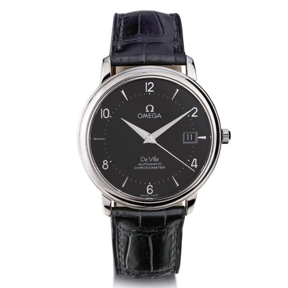 Omega Prestige De Ville Stainless Steel Wristwatch. Ref: 4500.30