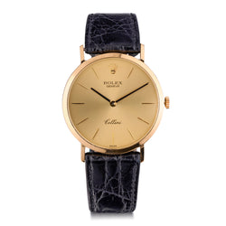 Rolex Cellini Wristwatch in 18kt Yellow Gold. Ultraslim. Ref: 5112