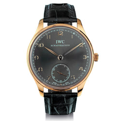 IWC Portuguese Manual Wristwatch in 18kt Rose Gold. Ref: IW 545406