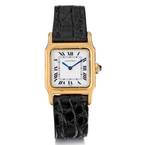 Cartier Dumont Santos in 18kt Yellow Gold. Circa 1970
