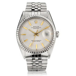 Rolex Oyster Perpetual Datejust 36MM Stainless Steel Jubilee Wristwatch Ref: 1603